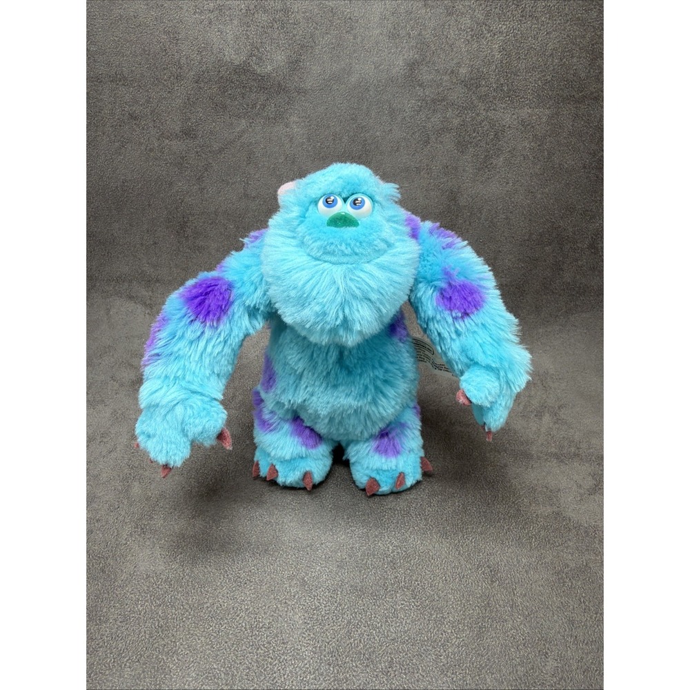 Vintage Hasbro Disney Pixar Monsters Inc Sulley Small Plush Stuffed Animal Toy